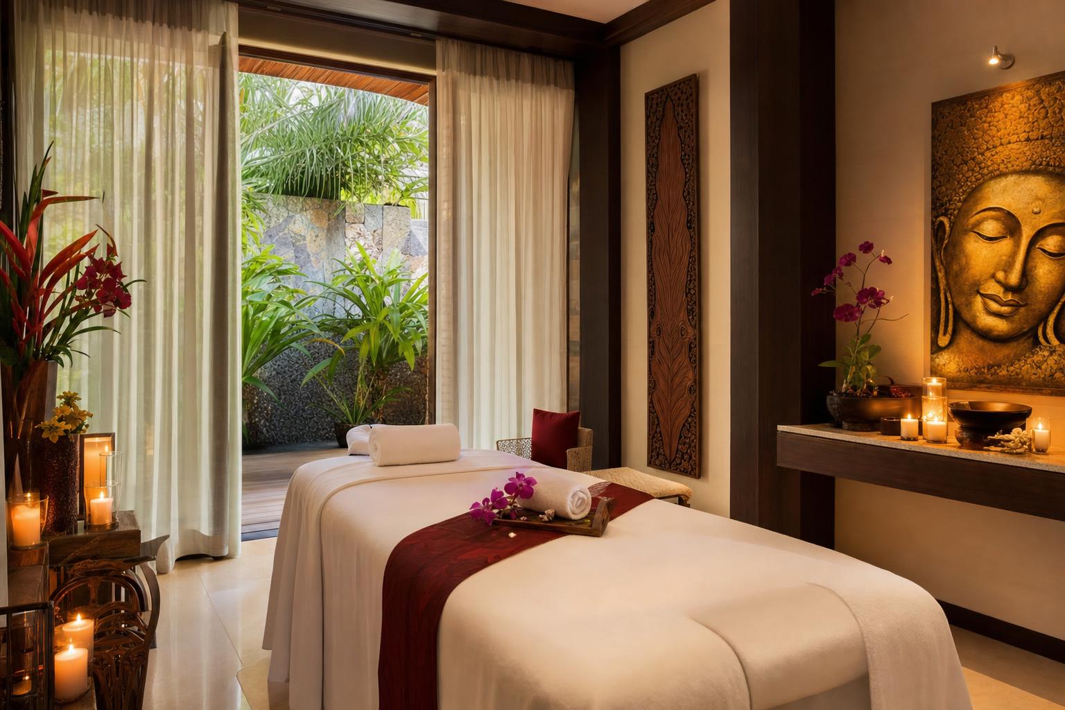 Luxe Health Massage treatment room
